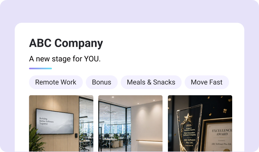 Showcase Your Brand