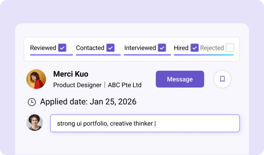 Simplified Applicant Management